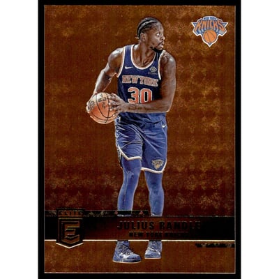2021-22 Elite Orange #104 Julius Randle