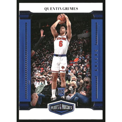 2021-22 Panini Chronicles #419 Quentin Grimes/Plates and Patches