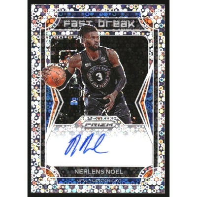 2021-22 Panini Prizm Fast Break Autographs #30 Nerlens Noel