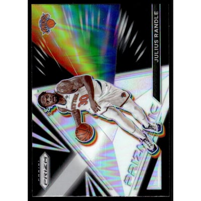 2021-22 Panini Prizm Prizmatic Prizms Silver #22 Julius Randle