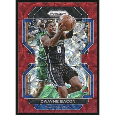 2021-22 Panini Prizm Prizms Choice Red #197 Dwayne Bacon