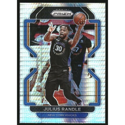 2021-22 Panini Prizm Prizms Hyper #85 Julius Randle