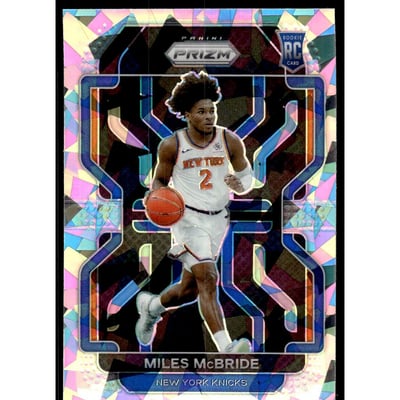 2021-22 Panini Prizm Prizms Ice #283 Miles McBride