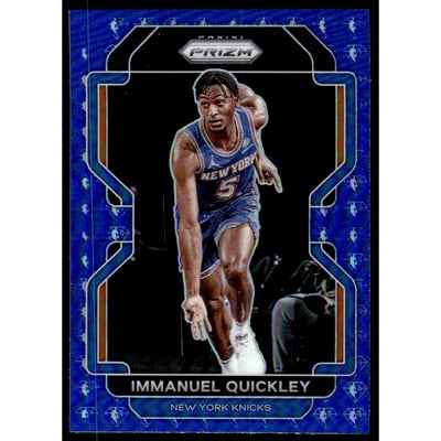 2021-22 Panini Prizm Prizms NBA 75th Anniversary #129 Immanuel Quickley