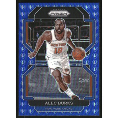 2021-22 Panini Prizm Prizms NBA 75th Anniversary #65 Alec Burks