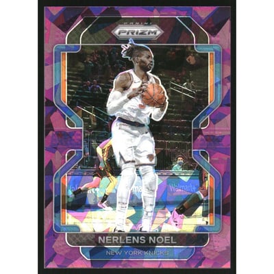 2021-22 Panini Prizm Prizms Purple Ice #224 Nerlens Noel