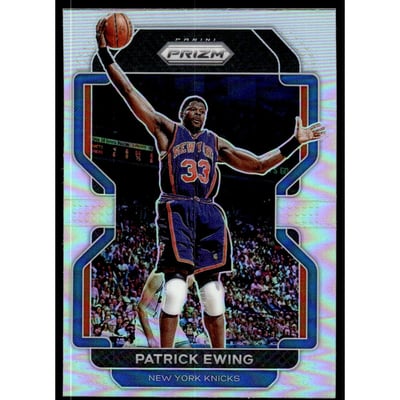 2021-22 Panini Prizm Prizms Silver #245 Patrick Ewing