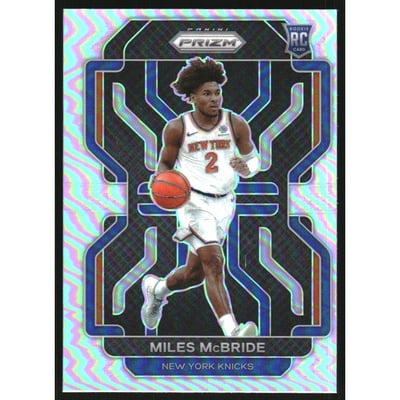 2021-22 Panini Prizm Prizms Silver #283 Miles McBride