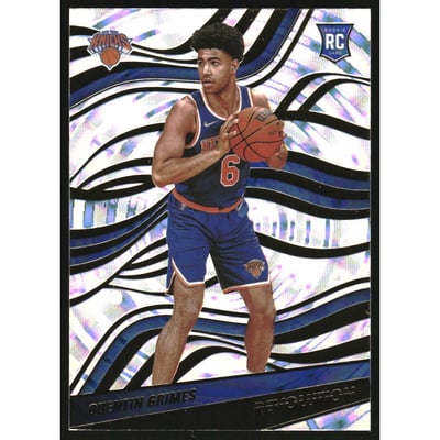 2021-22 Panini Revolution Fractal #140 Quentin Grimes