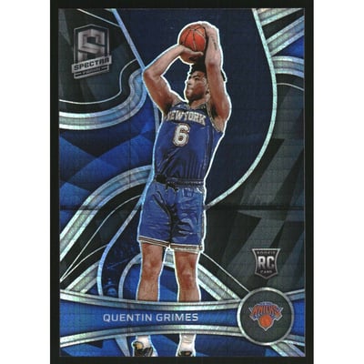 2021-22 Panini Spectra Asia #127 Quentin Grimes