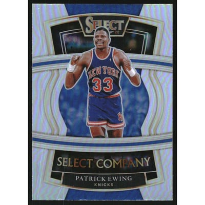 2021-22 Select Company Prizms Silver #19 Patrick Ewing