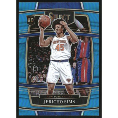2021-22 Select Prizms Light Blue #87 Jericho Sims