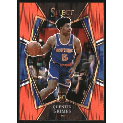 2021-22 Select Prizms Orange Flash #159 Quentin Grimes
