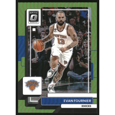 2022-23 Donruss Optic Lime Green #33 Evan Fournier