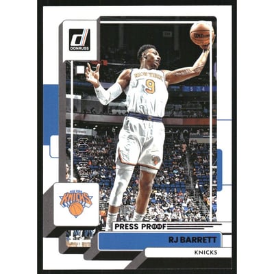 2022-23 Donruss Press Proof Purple #13 RJ Barrett