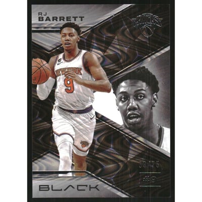 2022-23 Panini Black Silver #10 RJ Barrett