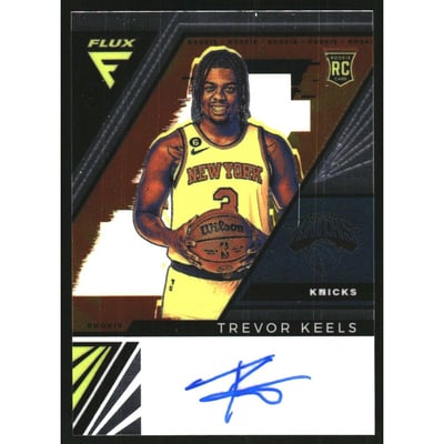 2022-23 Panini Flux Flux Rookie Signatures #15 Trevor Keels