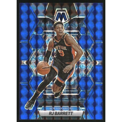 2022-23 Panini Mosaic Mosaic Blue #3 RJ Barrett