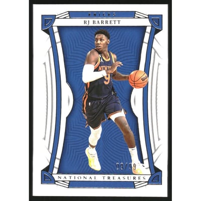 2022-23 Panini National Treasures #44 RJ Barrett