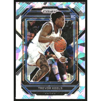 2022-23 Panini Prizm Prizms Ice #260 Trevor Keels