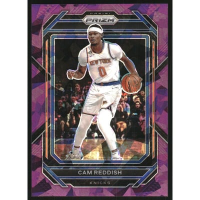 2022-23 Panini Prizm Prizms Purple Ice #16 Cam Reddish