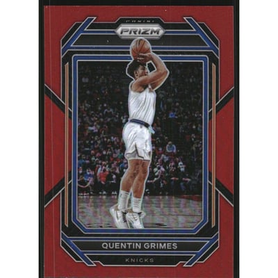 2022-23 Panini Prizm Prizms Red #15 Quentin Grimes