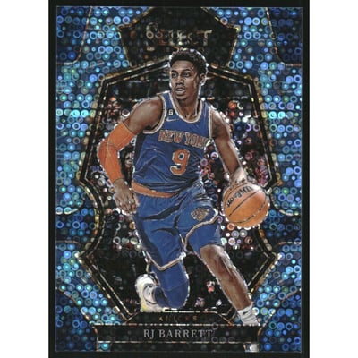 2022-23 Select Prizms Light Blue Disco #133 RJ Barrett