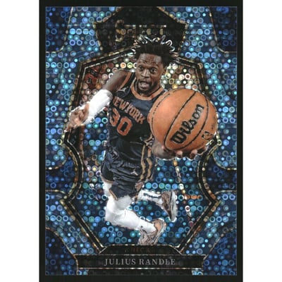 2022-23 Select Prizms Light Blue Disco #140 Julius Randle