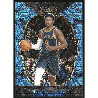 2022-23 Select Prizms Light Blue Disco #33 RJ Barrett