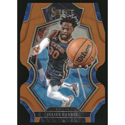 2022-23 Select Prizms Orange Die Cut #140 Julius Randle