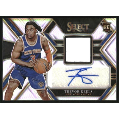 2022-23 Select Rookie Jersey Autographs #38 Trevor Keels/199