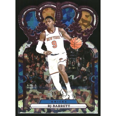 2023-24 Crown Royale Crystal Pink #91 RJ Barrett
