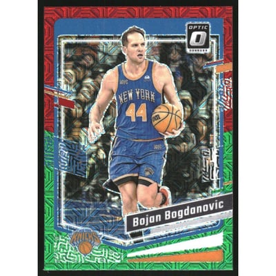 2023-24 Donruss Optic Choice Red and Green #134 Bojan Bogdanovic