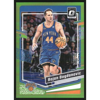 2023-24 Donruss Optic Lime Green #134 Bojan Bogdanovic