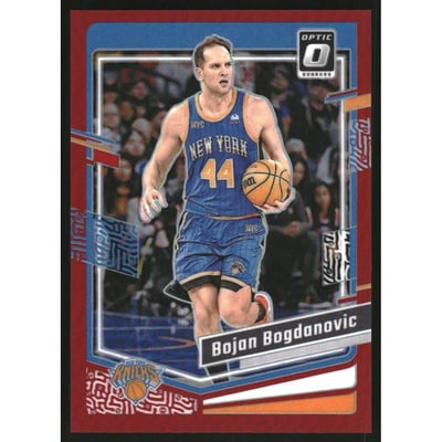 2023-24 Donruss Optic Red #134 Bojan Bogdanovic