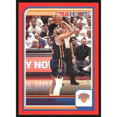 2023-24 Hoops Red #83 Quentin Grimes