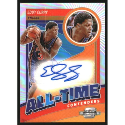2023-24 Panini Contenders Optic All-Time Contenders Autographs #7 Eddy Curry/125