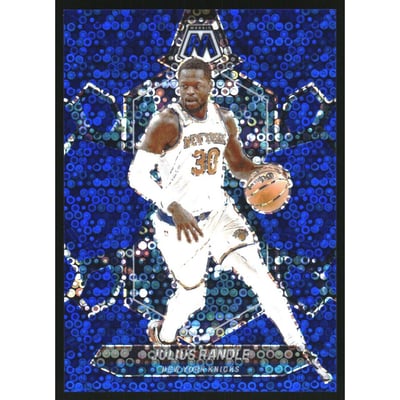 2023-24 Panini Mosaic Mosaic Fast Break Blue #61 Julius Randle