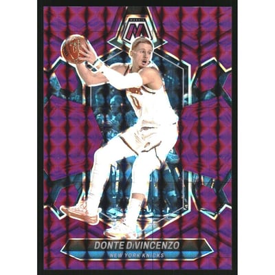 2023-24 Panini Mosaic Mosaic Purple #151 Donte DiVincenzo
