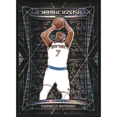 2023-24 Panini Obsidian Electric Etch International #190 Carmelo Anthony