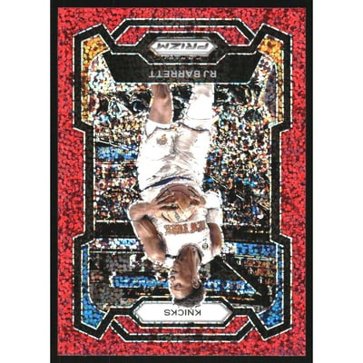 2023-24 Panini Prizm Prizms Red Sparkle #263 RJ Barrett