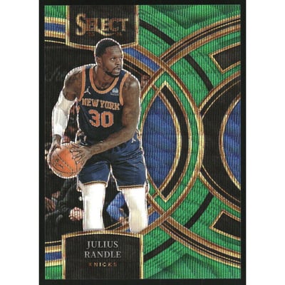 2023-24 Select Prizms Green Wave #155 Julius Randle