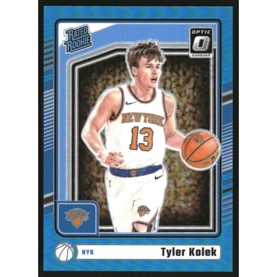 2024-25 Donruss Optic Aqua #257 Tyler Kolek RR