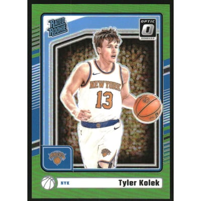 2024-25 Donruss Optic Lime Green #257 Tyler Kolek RR