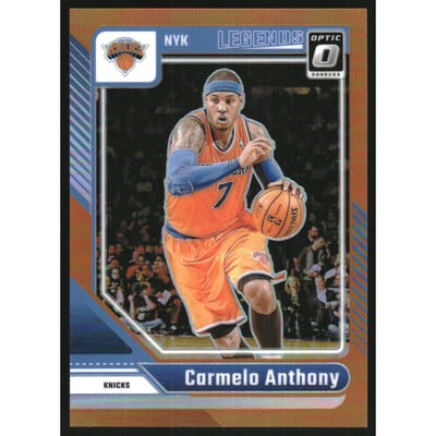 2024-25 Donruss Optic Orange #250 Carmelo Anthony LGD