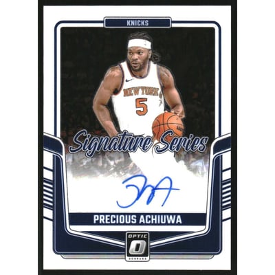 2024-25 Donruss Optic Signature Series #36 Precious Achiuwa