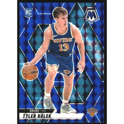 2024-25 Panini Mosaic Mosaic Blue #208 Tyler Kolek