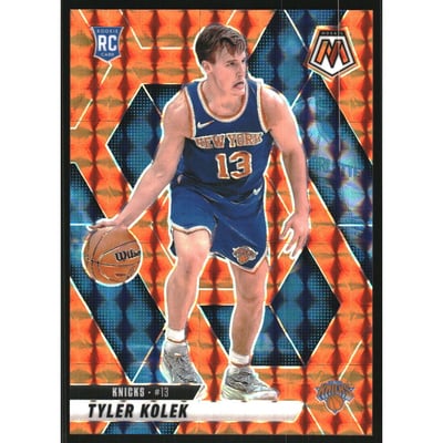 2024-25 Panini Mosaic Mosaic Orange #208 Tyler Kolek