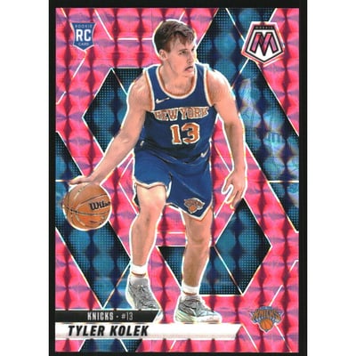 2024-25 Panini Mosaic Mosaic Pink #208 Tyler Kolek