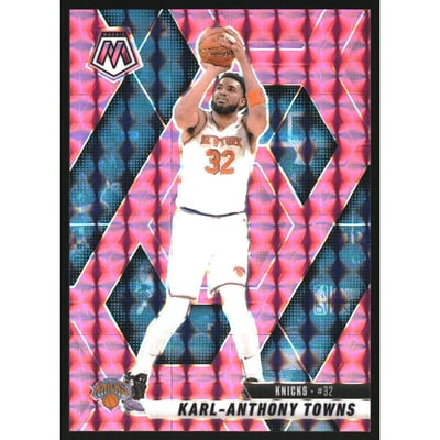 2024-25 Panini Mosaic Mosaic Pink #97 Karl-Anthony Towns